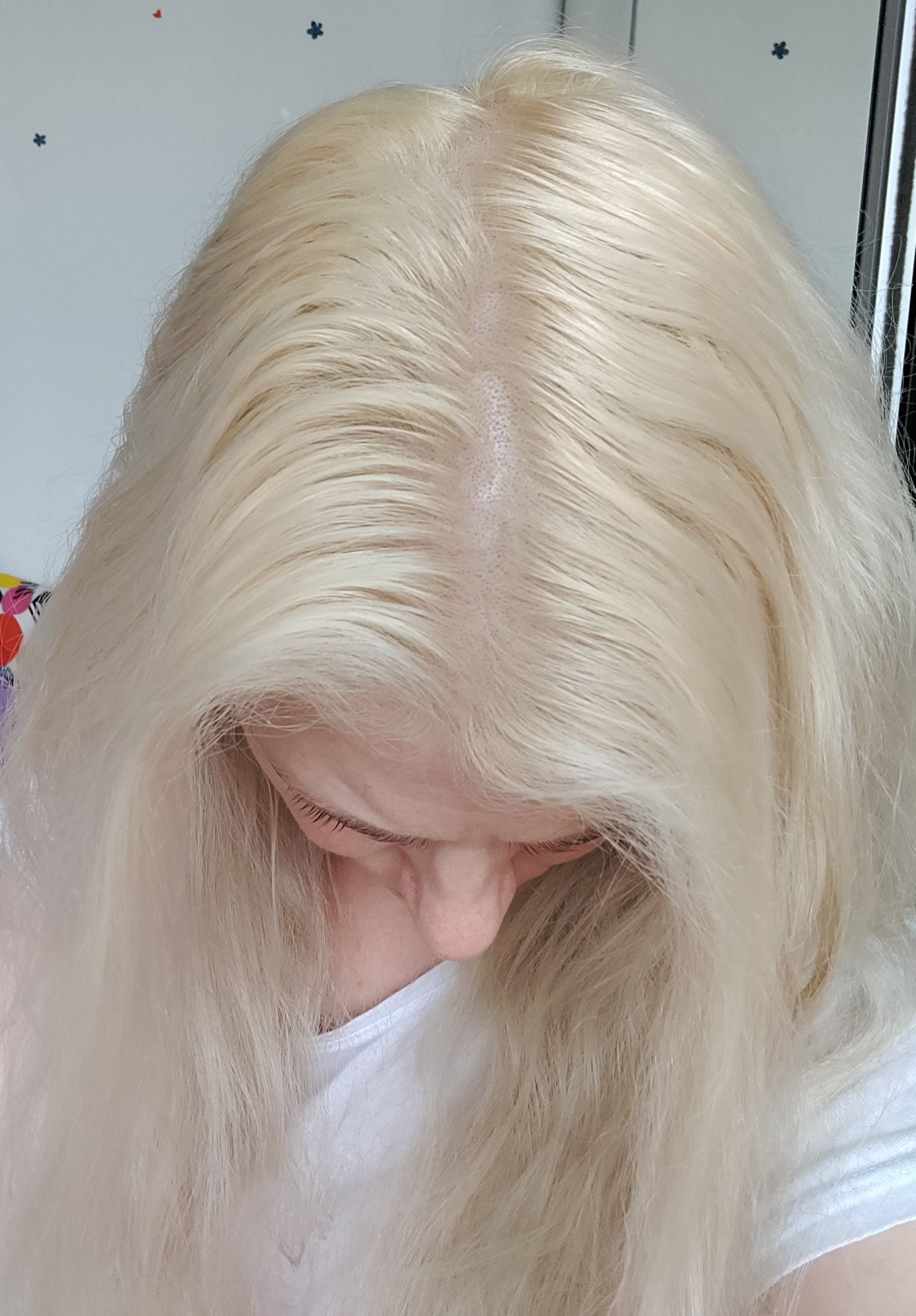 Hair stylist la domiciliu/vopsit, decolorat pentru par blond/gri