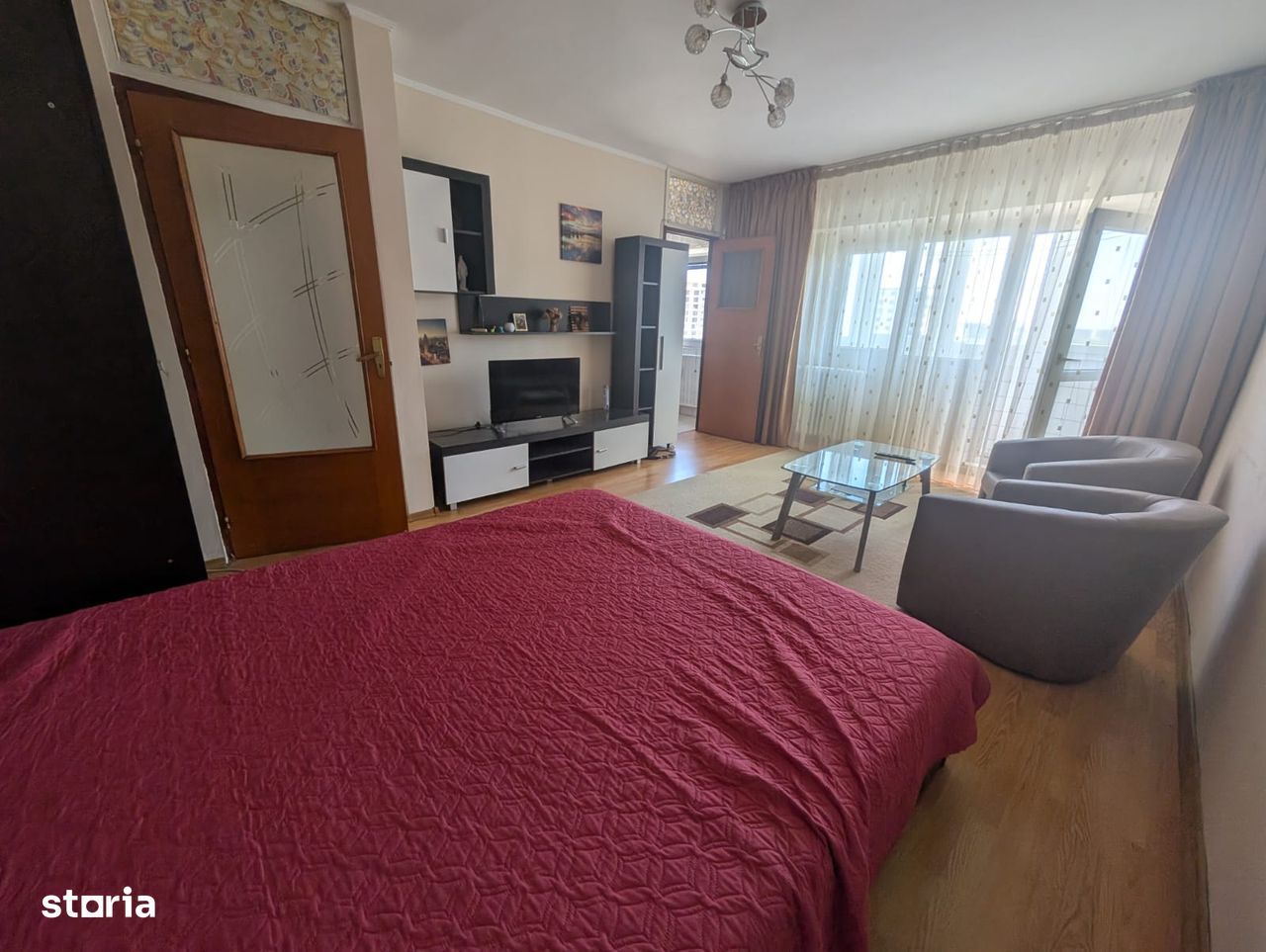 Militari/ Virtutii -Garsoniera. 10 min.Politehnica . (Mobilat-Utilat)