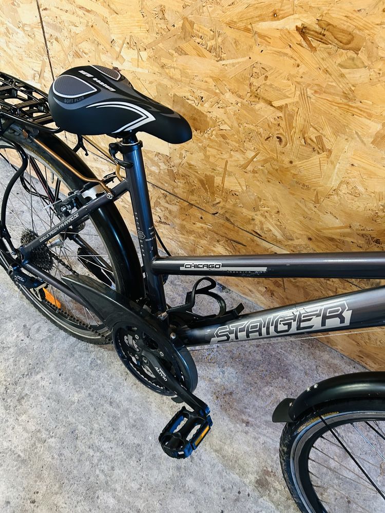 26цола Staiger алуминиев дамски градски велосипед колело[24ck-Shimano]