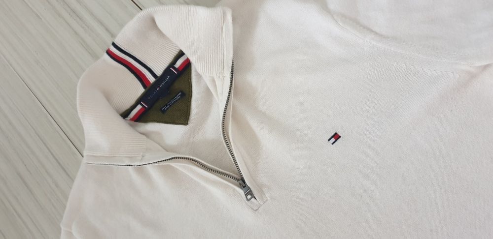 Tommy Hilfiger / Half Zip / L ОРИГИНАЛ! Мъжка Жилетка с 3/4 цип!