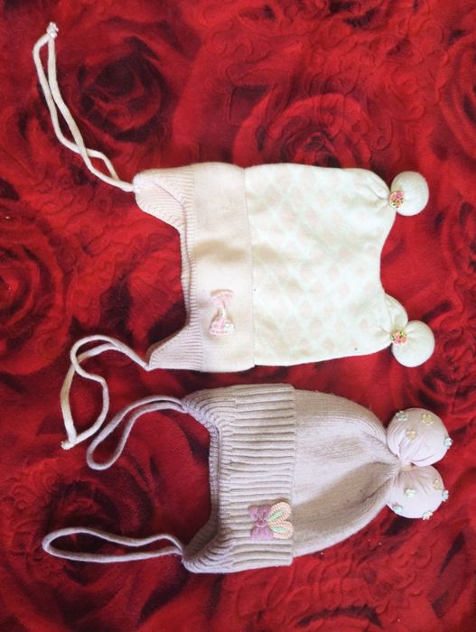 Shapka issiq 1, 2 yoshli qizchalarga togri keladi