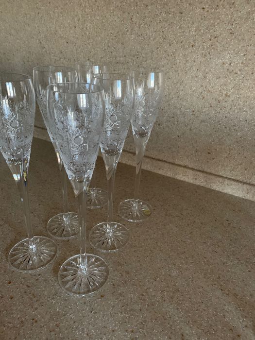 Фужеры хрустальные