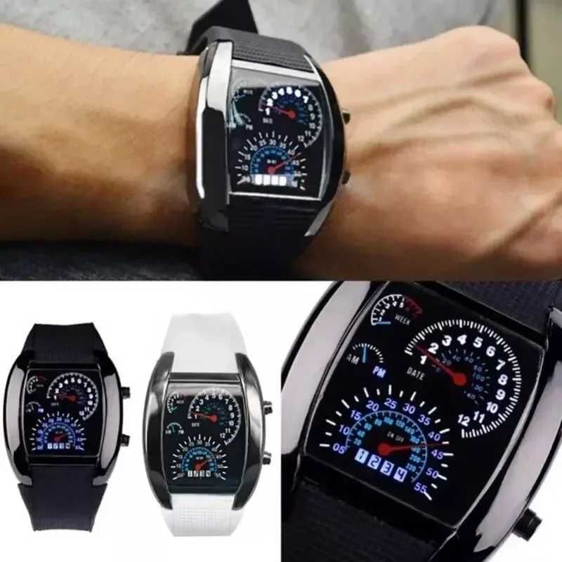 Спортен Часовник , километраж, RPM Turbo Дизайн, черен WTCHB