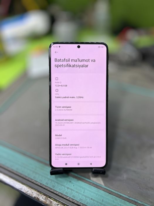 Xiaomi 12T pro 256/12+4