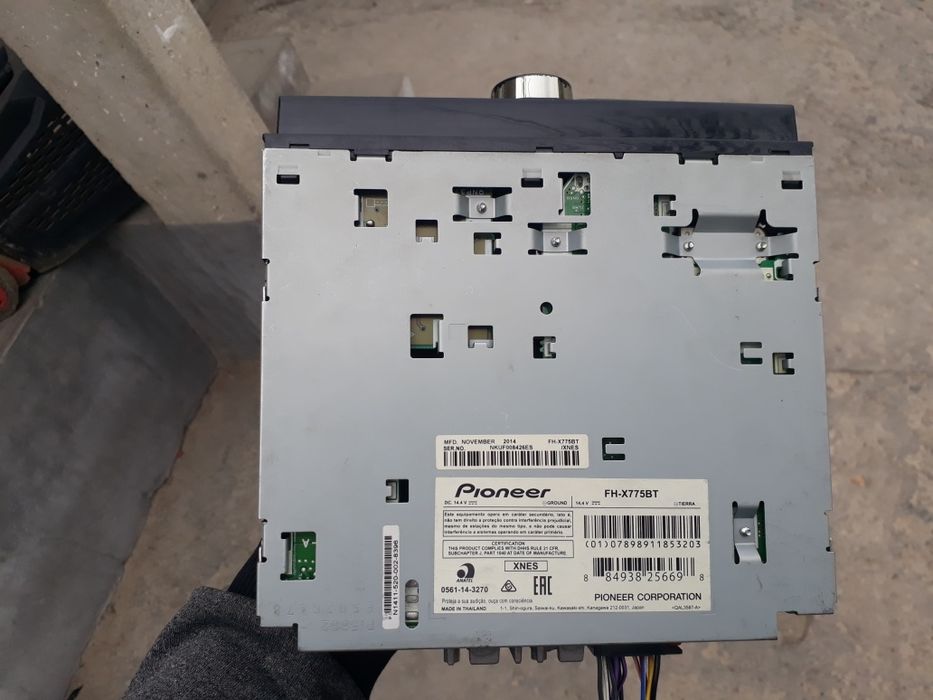 PIONEER 775 BT original usb aux blutus. nexia spark lasetti