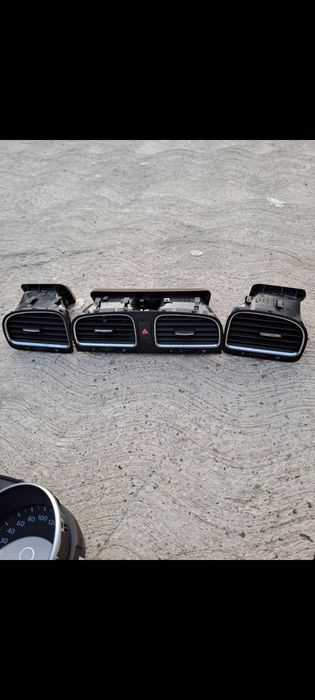 Grila aerisire bord golf 6 central si laterale