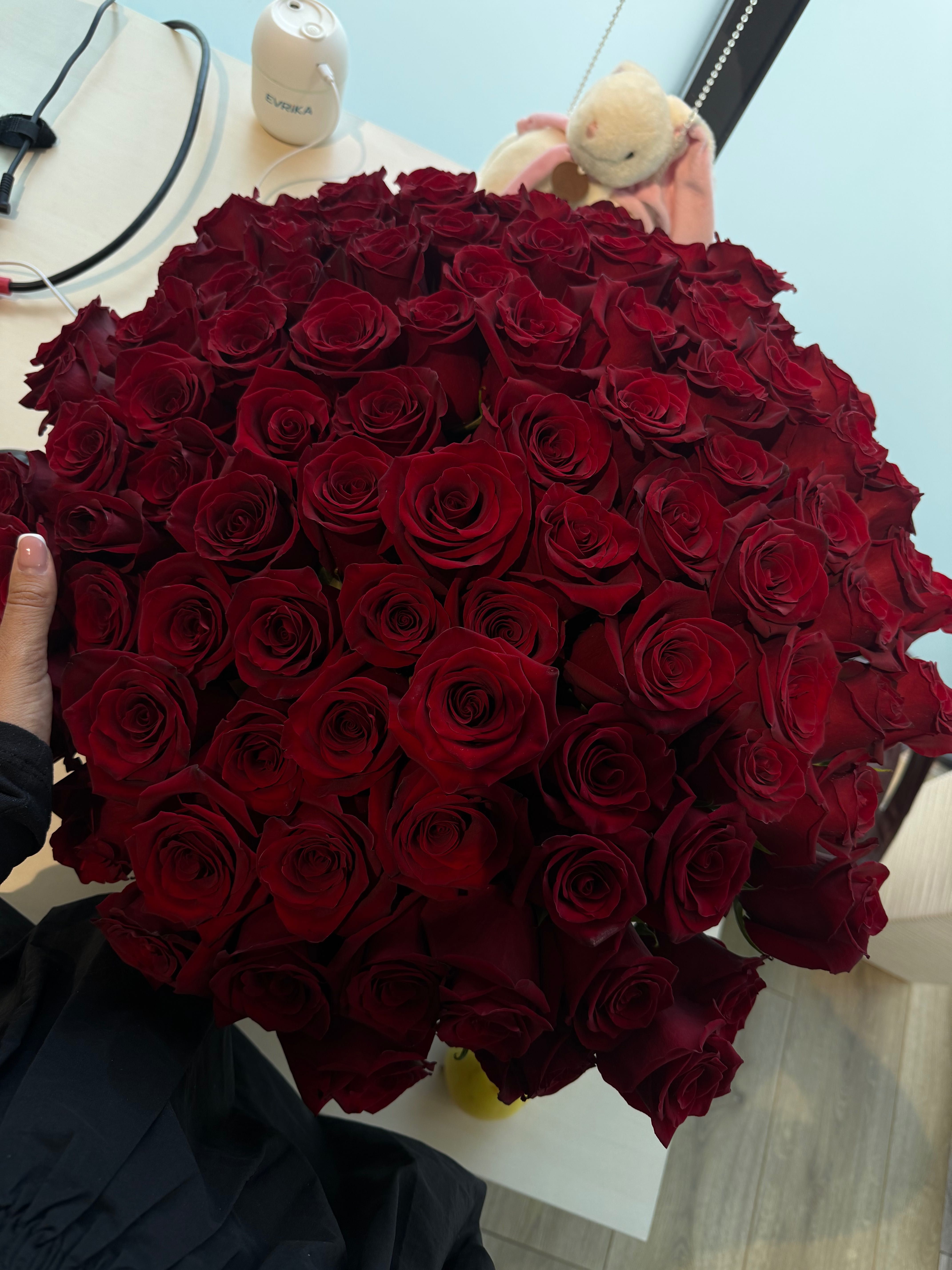 Букет из 101 красных роз
