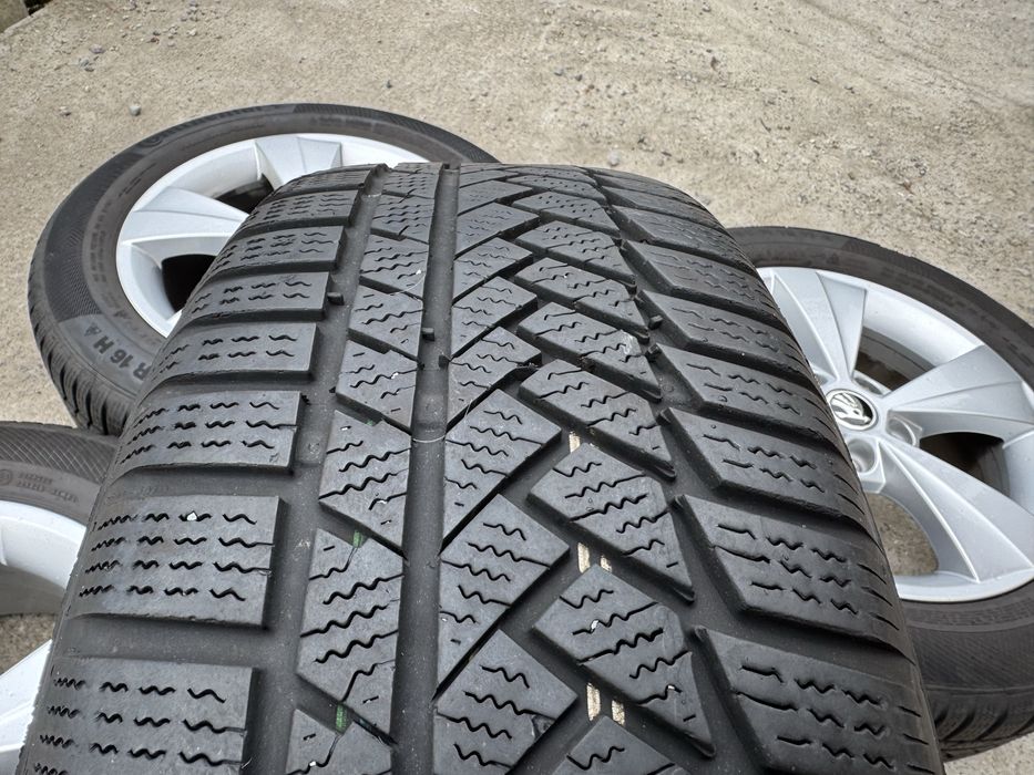 Джанти Skoda 16” 5x112 оригинали Шкода 5х112 16 цола със зимни гуми