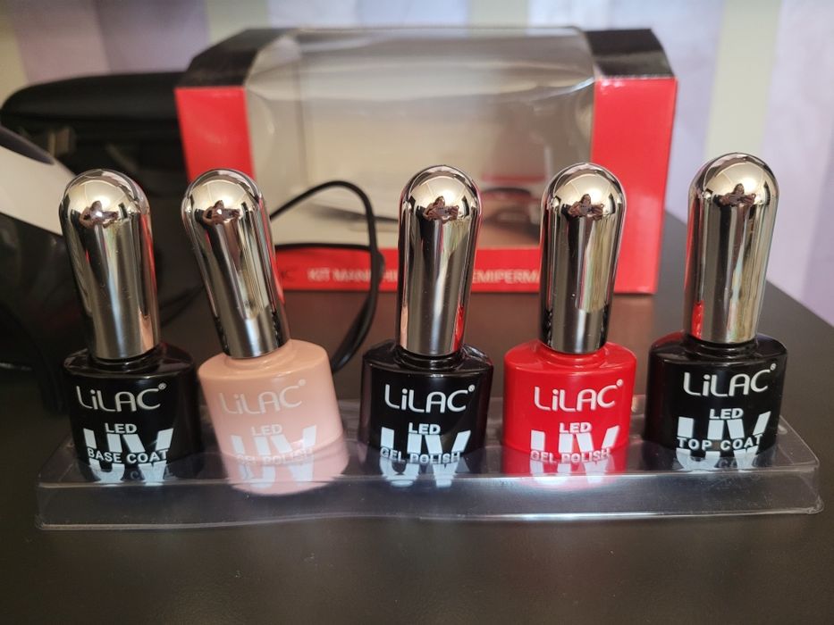 Vand kit lampa si oja semipermanenta Lilac