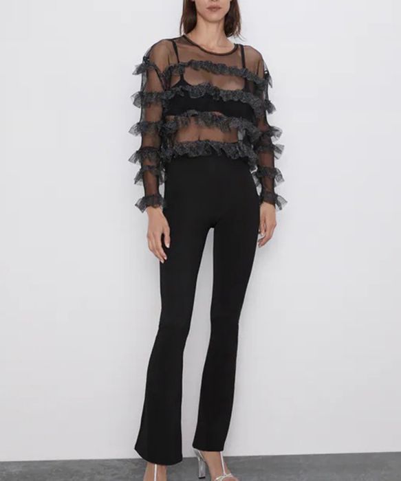 Bluza Zara cu volanase