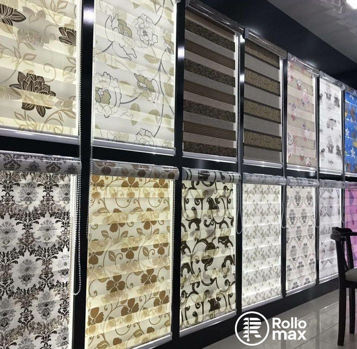 Жалюзи [Rollo_Max]  jalyuzi plise | jaluzi | вертикальные горизонтальн