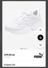 Adidasi PUMA Sneaker low 'Cilia' PUMA pe Alb