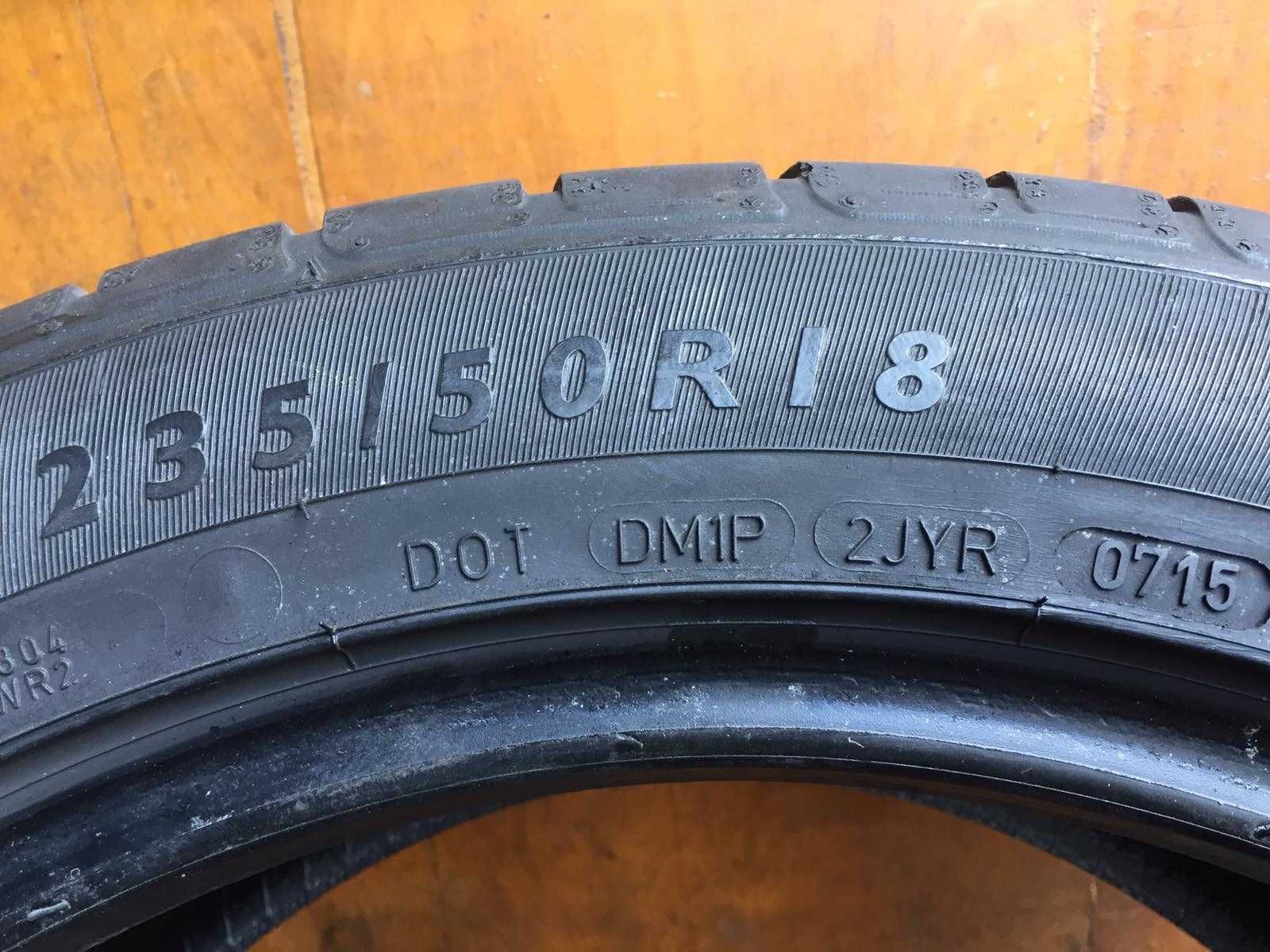 4бр. 235/50/18 Dunlop гаранция