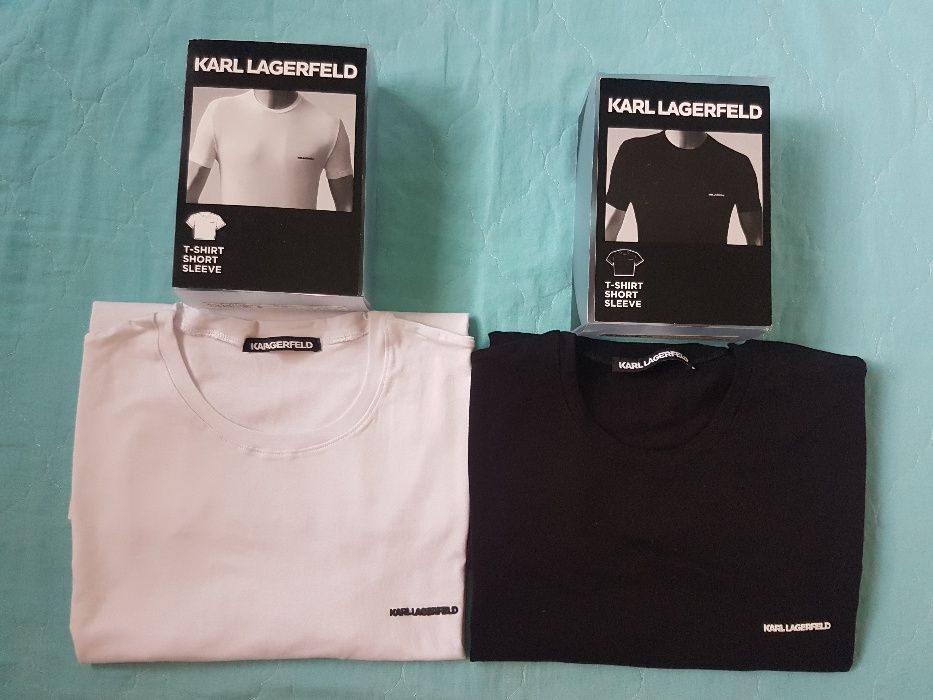 Мъжки тениски KARL LAGERFELD, Оригинални,размер XL/XXL.НОВИ!