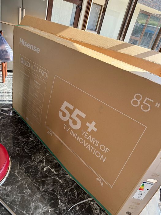 TV Smart QLED Hisense 85E7Q PRO 215 CM Sigilat
