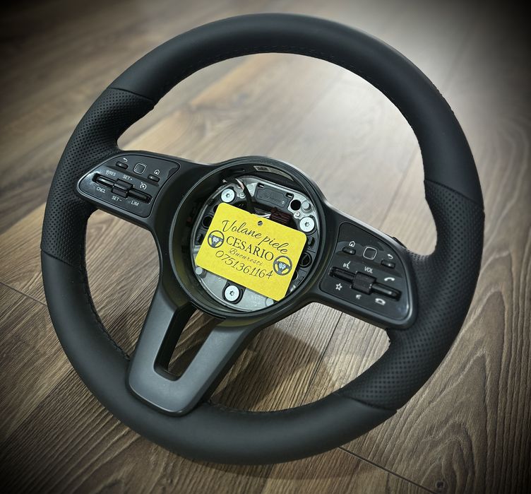 Volan piele naturala nappa Mercedes Class A,E,Cls,Cla,C,VITO,Sprinter