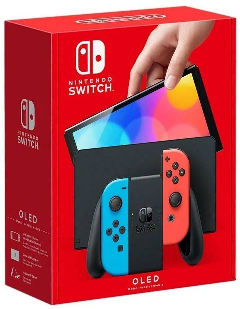 Nintendo switch Oled+подарок игра