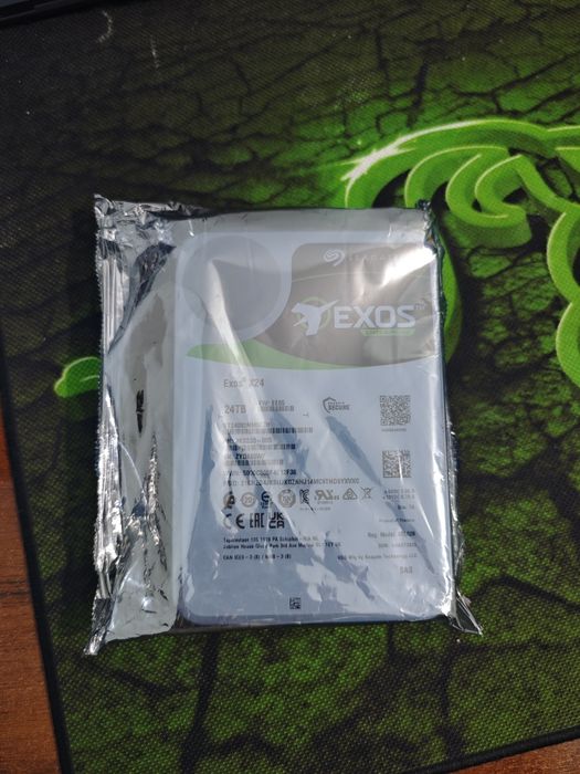 HDD SAS 24TB Seagate Exos 24TB (2 шт.)