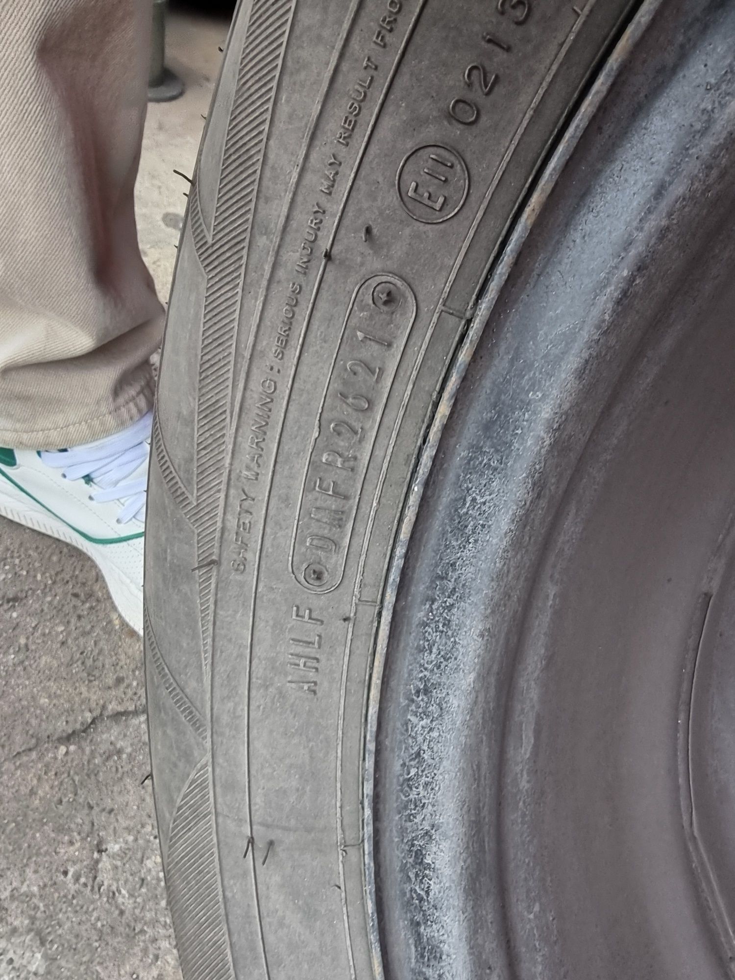 Set 4 cauciucuri Falken iarna r17 dot '21 + 4 jante tabla  Citroen