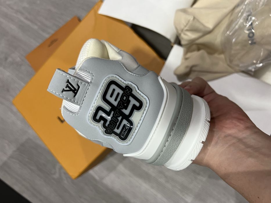 Louis Vuitton LV Skate Trainer Sneaker Gray