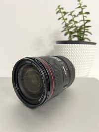 Obiectiv Canon EF 24-105mm f/4 IS USM L II Ultrasonic, cu stabilizator