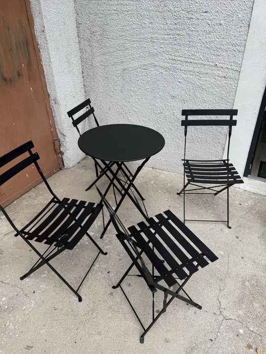 Set mobilier 5 piese terasa, gradina, balcon, pliabile