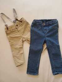Pantaloni, twill, blugi, H&M 74-86