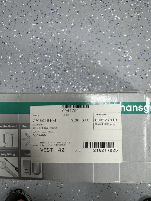Baterie bucatarie Hansgrohe Ecos L- produs nou