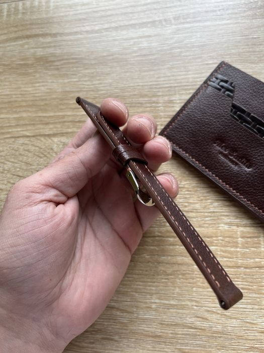 Curea de ceas din piele de lux Togo 18 mm