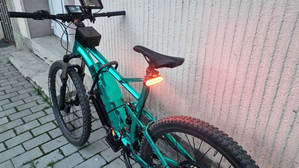 Bicicleta electrica Ghost Kato 6kw 72v 80km/h Full Suspension[E-Bike]