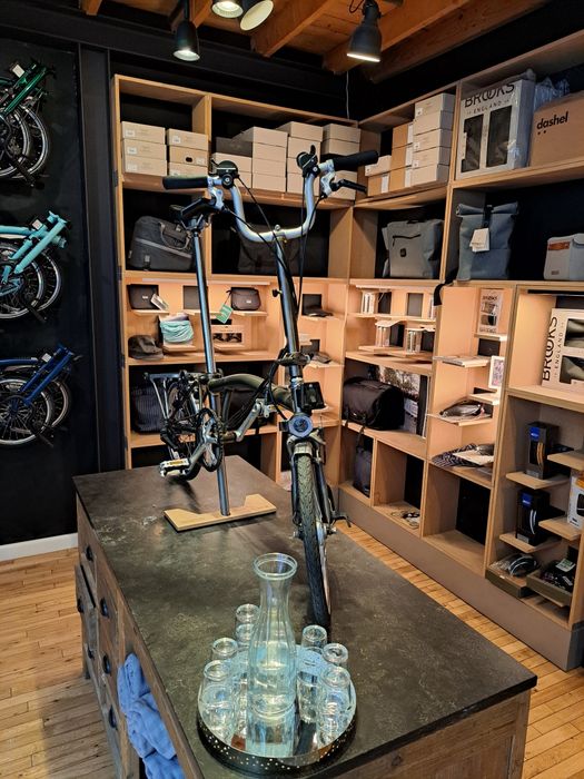 Bicicleta Brompton H6L culoare raw laquer 6 viteze