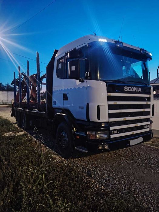 Camion forestier Scania