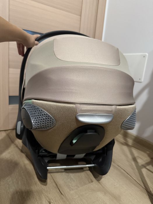 Scoica Cybex Cloud T i-size + husa de vara si adaptori
