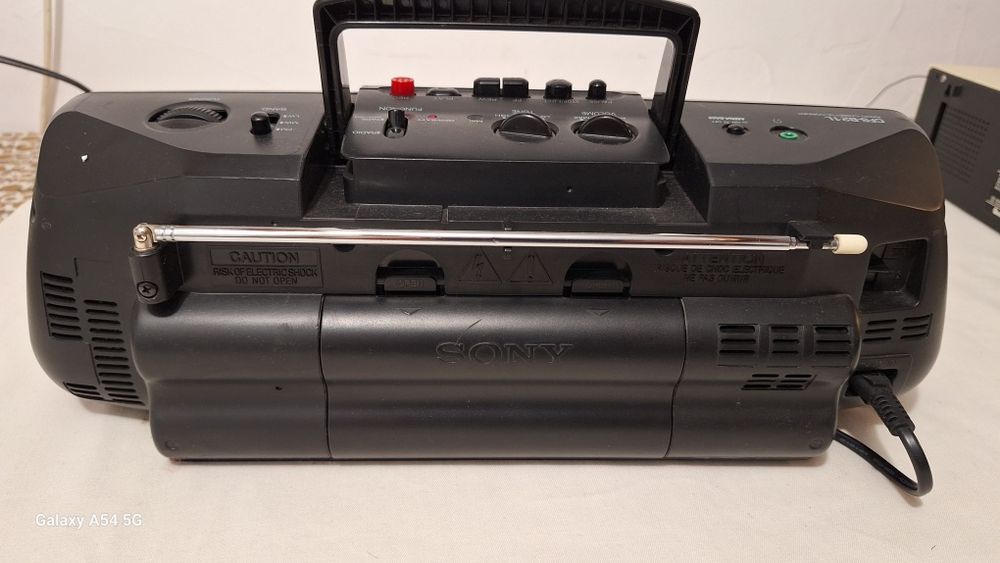 Radiocasetofon Sony