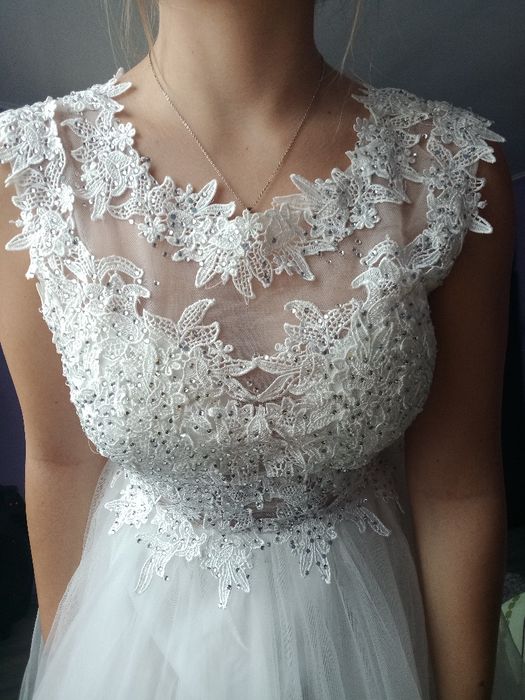 Rochie scurta alba mireasa/ocazii