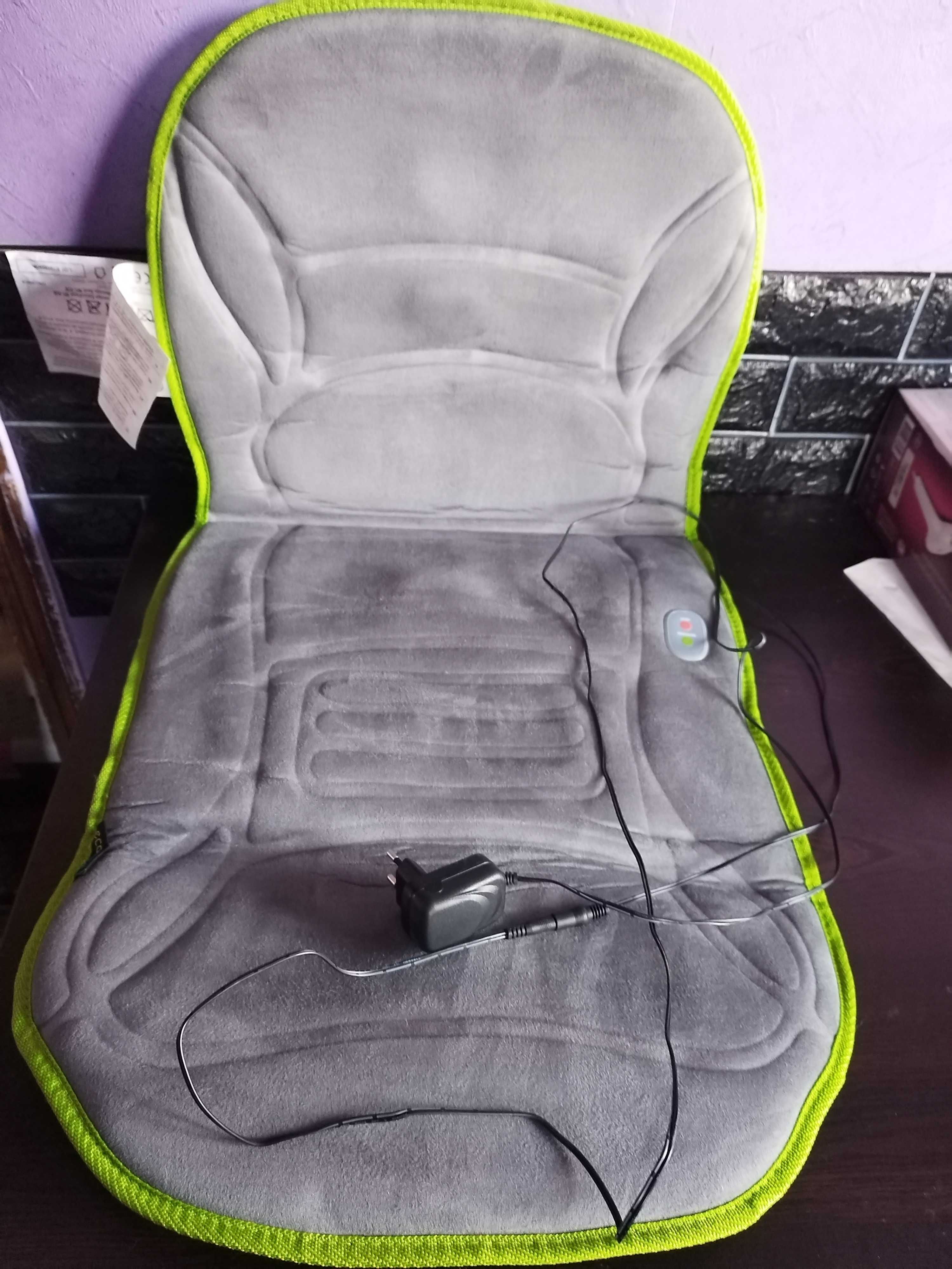 Намалена - Масажираща седалка Ecomed MC-85E, 2в1 масаж и загряване
