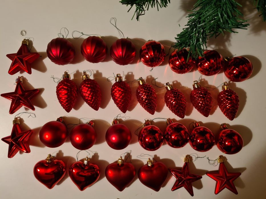 Globuri diferite + brăduț