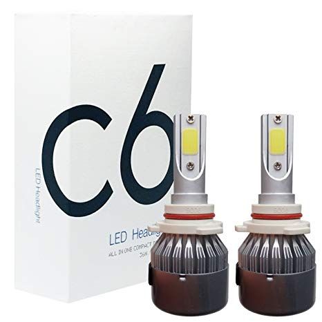 Kit becuri bec led C6 tip cob H1 H3 H4 H7 H8 H9 H10 H11 H27 HB3 HB4