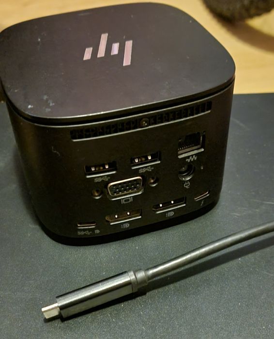 Docking station HP G2, Thunderbolt, USB 3.0, 120W, Negru