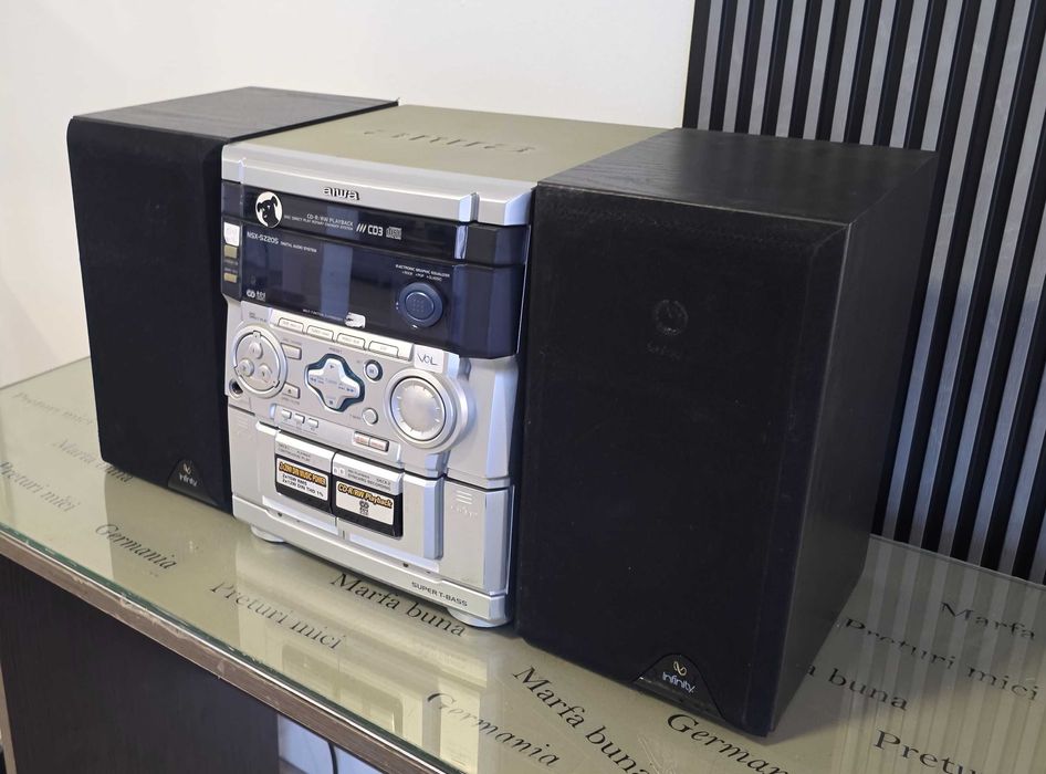 Combina audio Aiwa CX-NSZ205 + boxe - import Germania