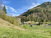 Teren panoramic insorit, utilitati, panta mica si padure, turism sau v