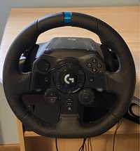 Volan Logitech G923 cu pedale și schimbător