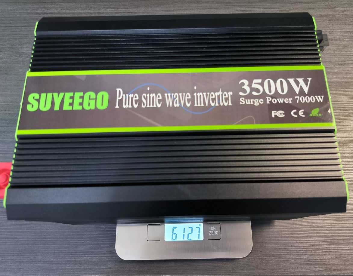 Инвертори SUYEEGO 3500/7000W пълна синусоида 12 или 24V