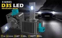 Set 2 Becuri LED Faruri D3S CANBUS 70W 24000LM 6000K Auto