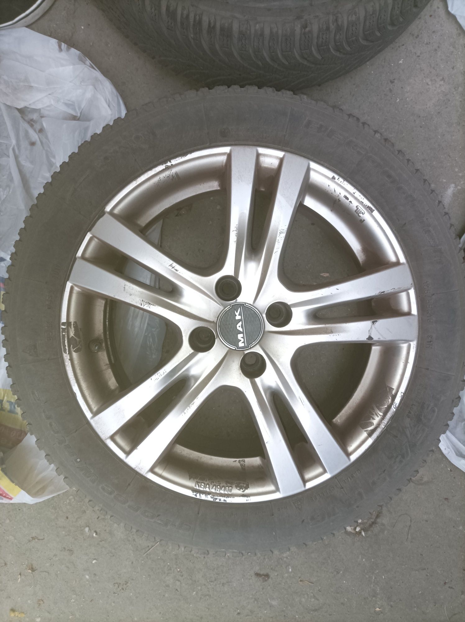 Janta Aliaj Mak Zenith Hyper Silver 6,5jx16H2 4x100 Et35