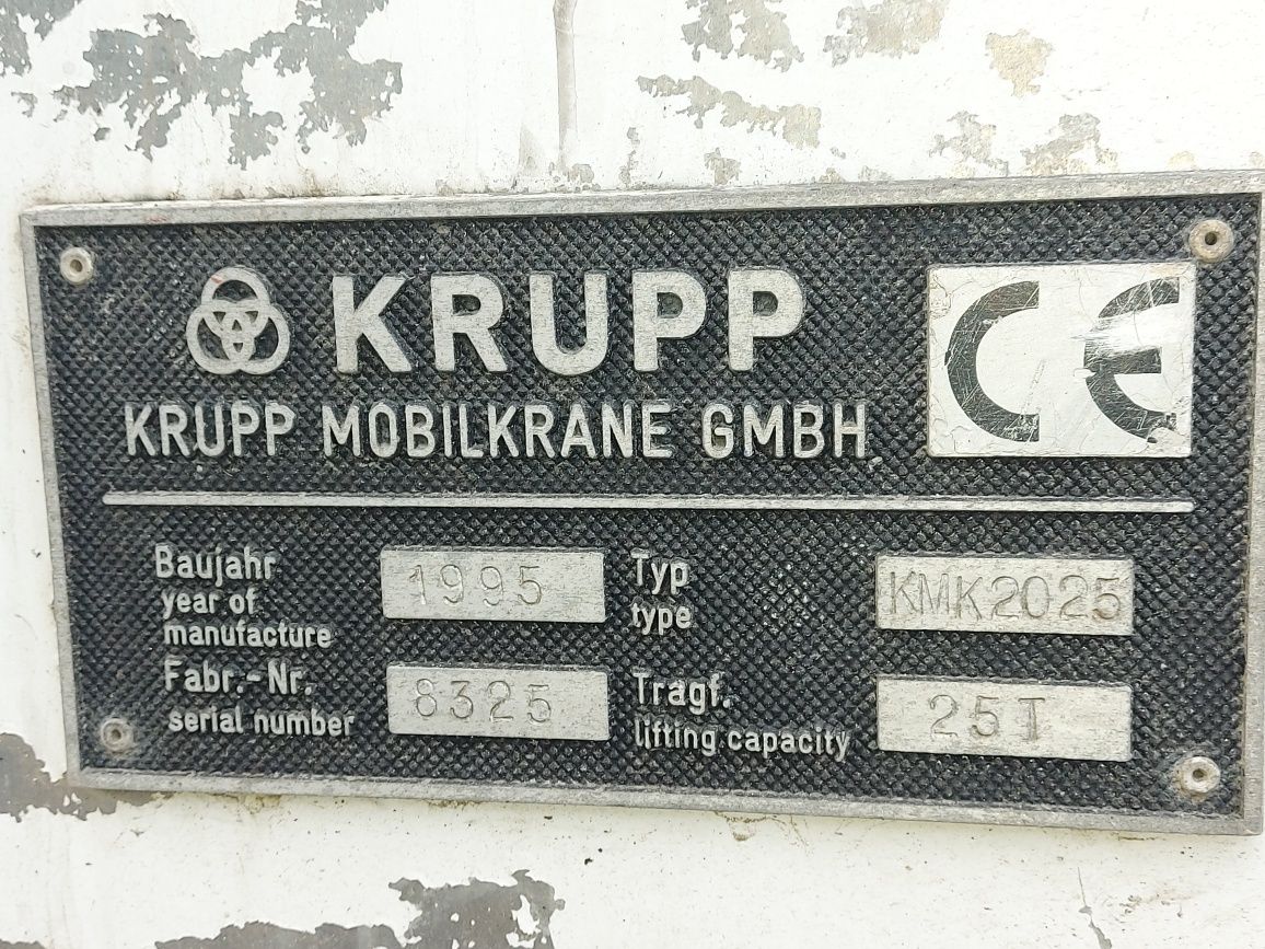 Macara/AutoMacara Krupp/Kmk2025/4X4X4/25T