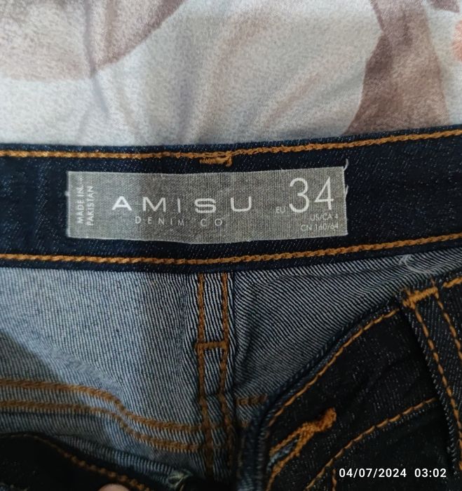 Pantaloni scurti din denim marimea Xs