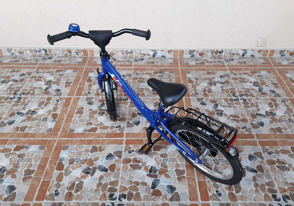 Bicicletă pentru copii 18’ PUKY Youke 18-1, ALUMINIU – Albastru
