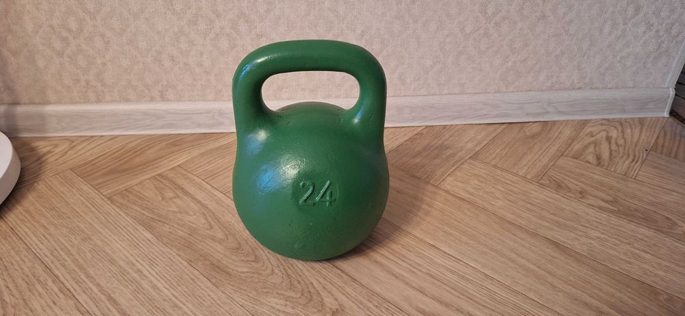 Гиря 24 кг советская