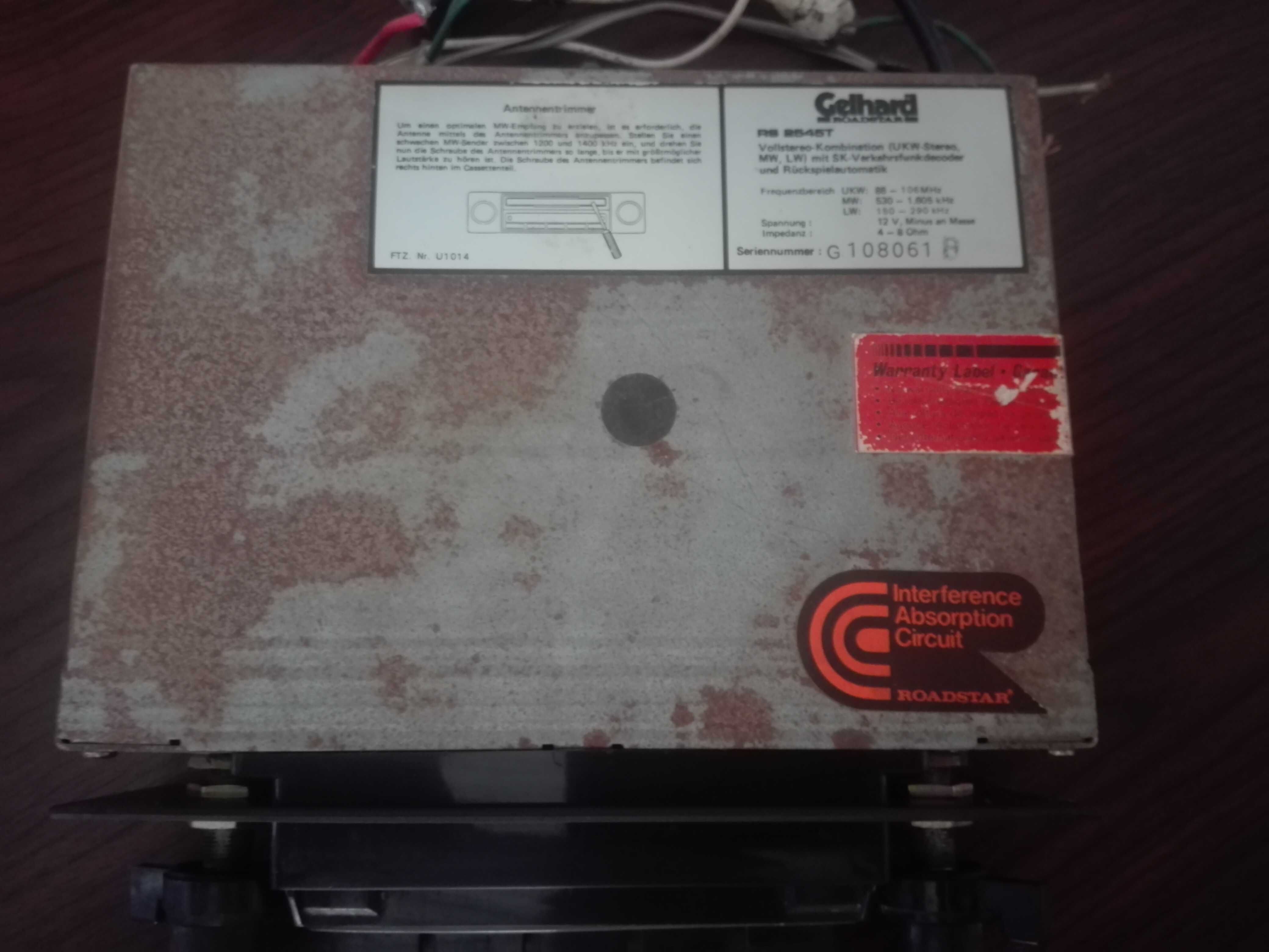 Gelhard RS 545T: